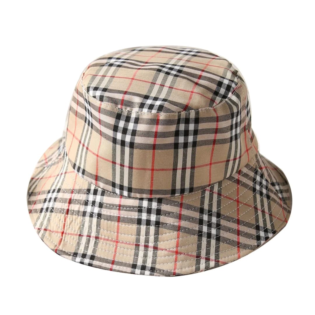 Retro Plaid Bucket Hat